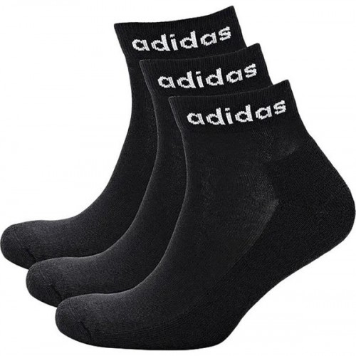 adidas Half-Cushioned Bilek Boy Çorap - 3 Çift - Siyah GE6128