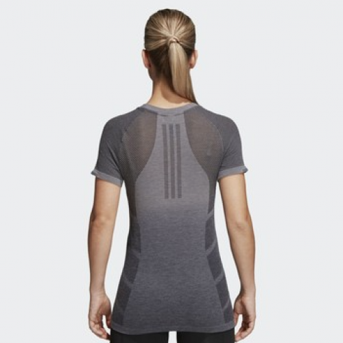 adidas Ultra Wool T W KEÇİ TÜYÜ Kadın Tişört - CF6003 GRİ