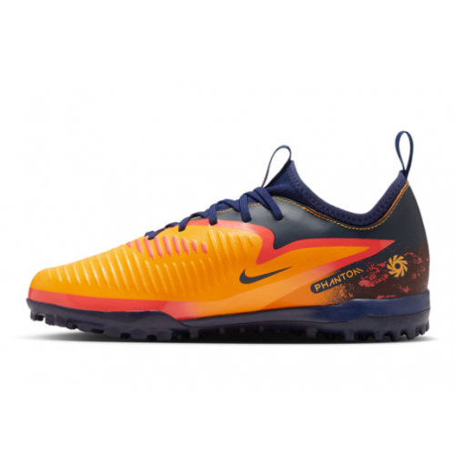 Nike Jr Phantom 6 Low Academy Tf Erling Haaland Çocuk Turuncu Halı Saha Ayakkabısı HQ2040-800 Ç-5