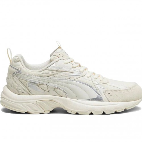 Puma Milenio Tech Suede Krem Spor Ayakkabı T-12 39348903