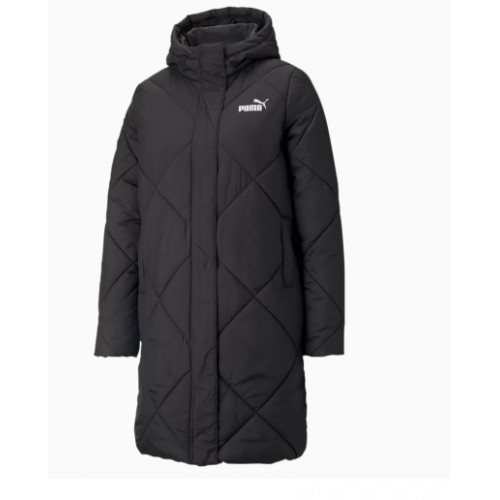 PUMA ESS PADDED COAT SİYAH KADIN MONT 58765001 