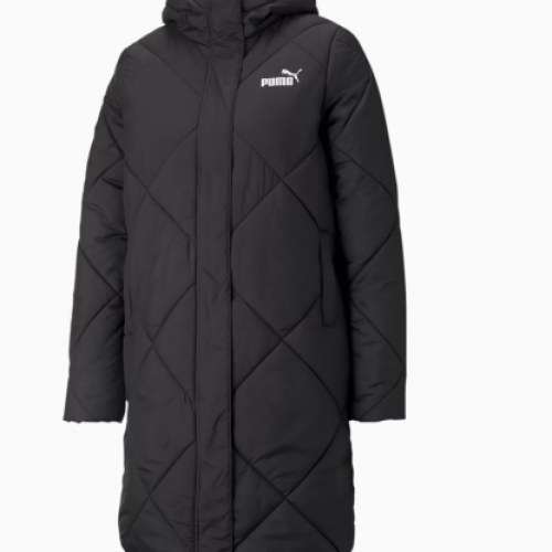 PUMA ESS PADDED COAT SİYAH KADIN MONT 58765001 