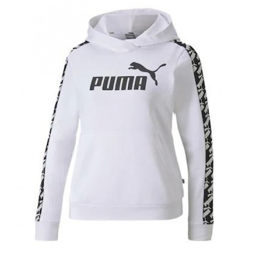 Puma Kadın Kapşonlu Sweatshirt 58122002 Beyaz
