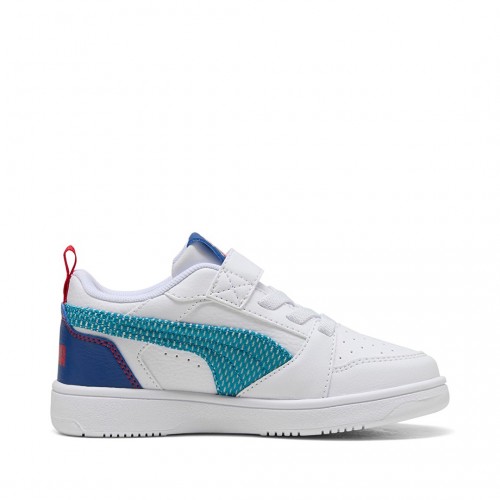 PUMA REBOUND V6 Lo AC+Ps BEYAZ ÇOCUK AYAKKABI 40277201T-6 