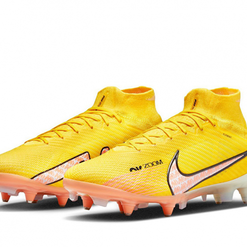 NIKE Zoom Superfly 9 Elıte SG-PROAC KRAMPON DJ5166-780 SARI P-110 NIKE Zoom Superfly 9 Elıte SG-PROAC KRAMPON DJ5166-780 SARI P-110