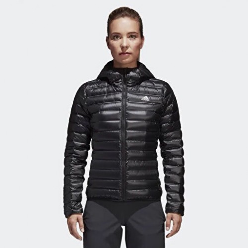 ADİDAS VARİLİTE HOODED DOWN KADIN SİYAH MONT BQ1968
