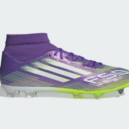 Adidas F50 League Mid Firm-Multi Ground Erkek Mor Çim Saha Kramponu JI0886 Y-168