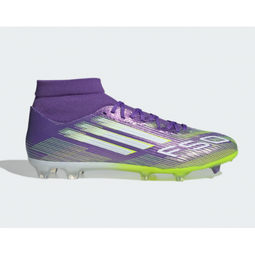 Adidas F50 League Mid Firm-Multi Ground Erkek Mor Çim Saha Kramponu JI0886 Y-168