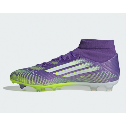Adidas F50 League Mid Firm-Multi Ground Erkek Mor Çim Saha Kramponu JI0886 Y-168